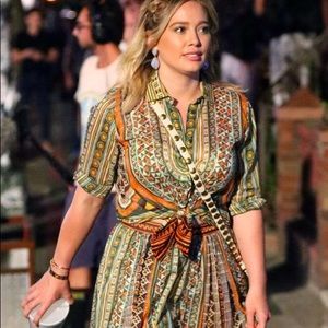 Valentino Ribbon Print Cotton Muslin Shirt